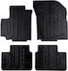 Apesan Set of Front and Rear Mats 4pcs for Fiat Sedici Suzuki SX4 Black