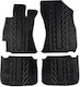 Apesan Σετ Μπροστινά και Πίσω Πατάκια 4τμχ για Subaru Outback 2014-2019 Μαύρα