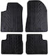 Apesan Set of Front and Rear Mats 4pcs for Alfa Romeo Giulietta 2014+ Black