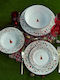 Christinholm White Porcelain Dinnerware Set 20pcs