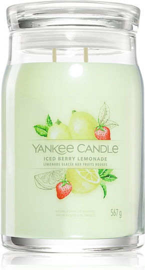 Yankee Candle Ароматична Свещ Ледена Лимонада От Ягоди Лилава 567гр 1629983