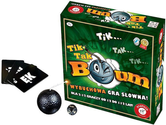Board Game Tik Yes Bum for 2+ Players 12+ Years Old (PL) Piatnik