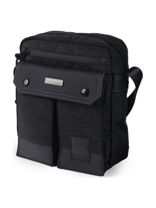 Herrentasche Schulter / Crossbody Schwarz