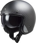 LS2 Bob Ii Of601 Solid Carbon Matt Motorradhelm Jet ECE 22.06 950gr