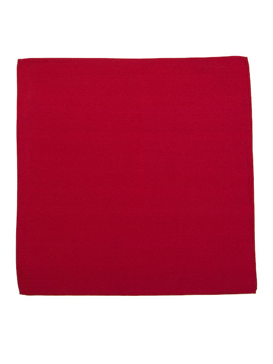 Vardas Men's Silky Handkerchief Red
