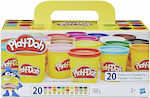 Hasbro Play-Doh Plasticine - Game Παιχνίδι for 3+ Years, 20pcs A7924