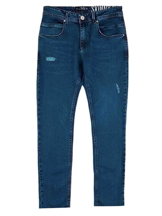 Losan Ανδρικό Παντελόνι Τζιν σε Slim Εφαρμογή μπλε