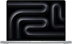 Apple MacBook Pro 14" (2023) 14.2" Retina Display 120Hz (M3-Pro 12-Kern/18GB/1TB SSD) Silver (Internationale Englische Tastatur)