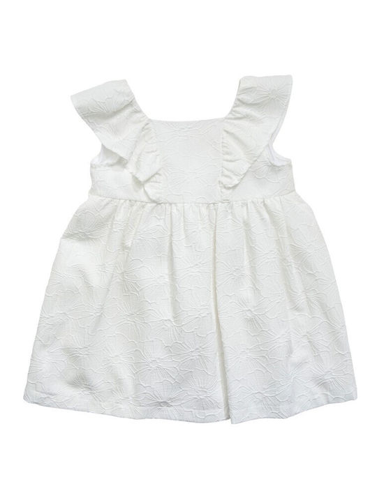 Funky Kids Dress White