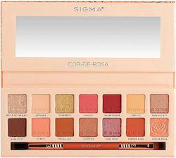 Sigma Eye Shadow Palette Pressed Powder Cor-de-Rosa Eyeshadow Palette 25.5gr 15ml