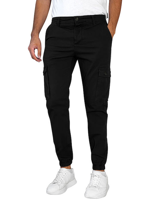 3Guys Herrenhose Cargo Black