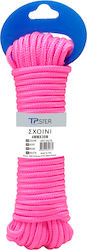 Tpster Rope with Diameter 4mm and Length 30m Pink