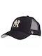 47 Brand New York Yankees Jockey mit Netz Marineblau