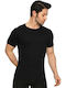 Trendy Men's Undershirts Short-sleeved Black 1Pachet