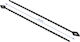 DeLock Δεματικά Καλωδίων Πλαστικά 150mmx2.4mm σε Μαύρο χρώμα (100τμχ) (19568)