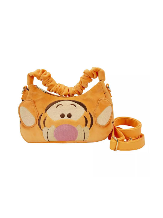Loungefly Winnie Pooh Tigger Детска чанта Рамо Оранжев 24брсм.