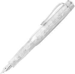 Kaweco Sport Writing Pen Broad White with White Ink