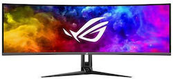 Asus ROG Swift PG49WCD Ultrawide OLED HDR Curved Gaming Monitor 49" 5120x1440 144Hz με Χρόνο Απόκρισης 0.03ms GTG