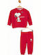 Kids Sweatpants Set Fuchsia 2pcs