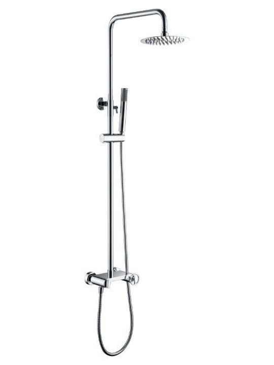 Imex Shower Column with Mixer Gold