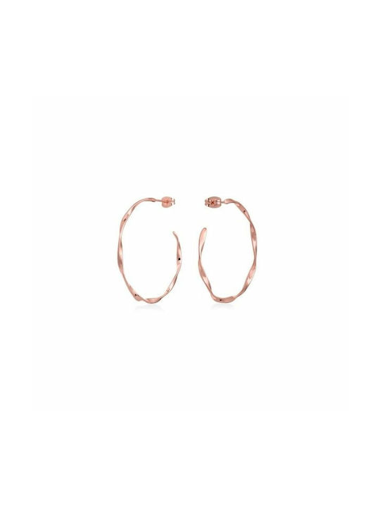 Rosefield Earrings made of Steel Gold Plated