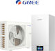 Gree Versati III Αντλία Θερμότητας 12kW Μονοφασική 60°C Split