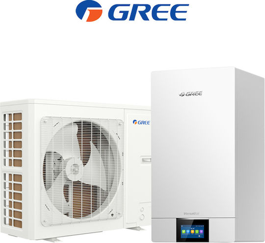 Gree Versati III Αντλία Θερμότητας 12kW Μονοφασική 60°C Split