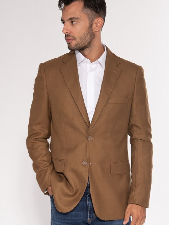 Uomo Corovesis Herrenanzugsjacke Tan