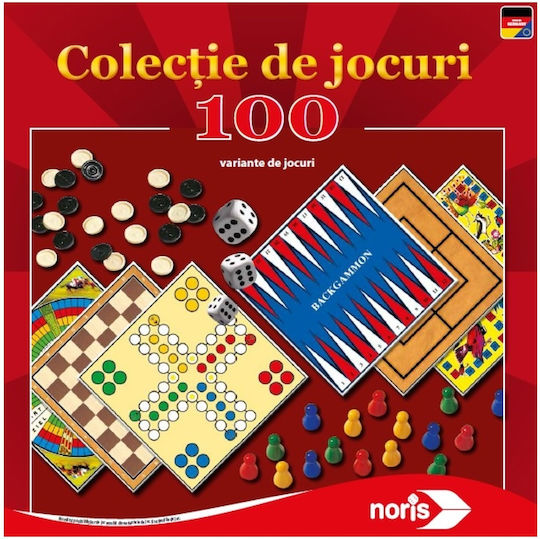 Joc de Societate Colectie Cu 100 de Jocuri 3+ Ani Noris