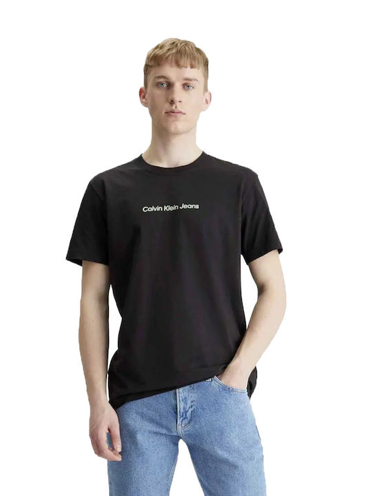 Calvin Klein Herren T-Shirt Kurzarm BLACK