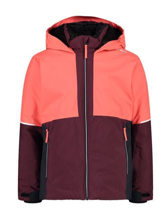 Geci pentru copii Casual cu glugă Burgundy