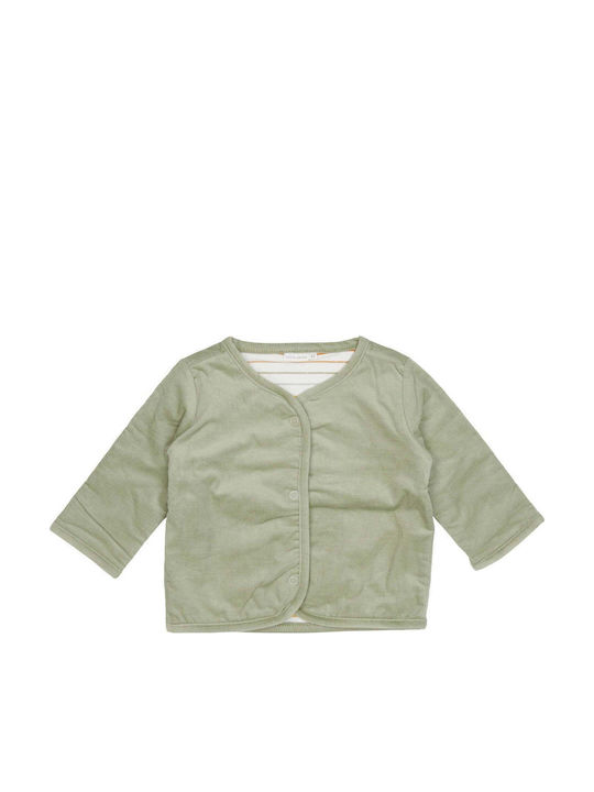 Kids' Casual Jacket Double Sided Green