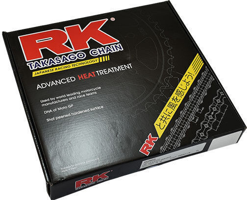 RK Kit lanț și pinion pentru Kawasaki KLE 500