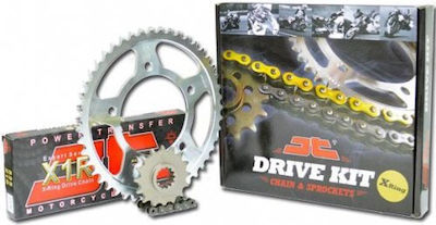 JT Sprockets Kette & Ritzel-Kit für Honda Transalp 600