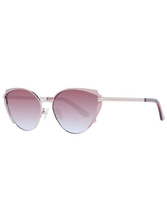 Marciano by Guess Women's Sunglasses with Rose Gold Metal Frame and Purple Gradient Lens GM0817 28F