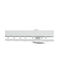 Enis by Domus Stopfen Einweg Vorhangschiene Checkmate White 240εκ.