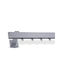 Enis by Domus Plug Two-Way Metallic Curtain Track Gray 300cm