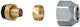 Brass Form Ραкор Свързване на тръба Многослоен монтаж на тръби Ø16мм Φ16x2 19555