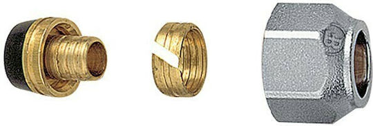 Brass Form Ραкор Свързване на тръба Многослоен монтаж на тръби Ø16мм Φ16x2 19555