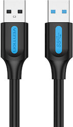 Vention USB 3.0 Cablu USB-A male - USB-B male Black 3m 056530