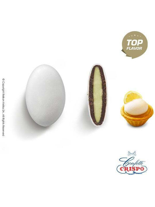 Relkon Κουφέτα Cioco Passion în Formă Forma de migdale cu Aromă de Lămâie Alb 1000gr