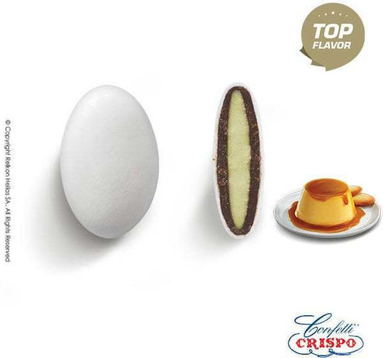 Relkon Κουφέτα Cioco Passion în Formă Forma de migdale cu Aromă de Cremă Caramele Alb 1000gr