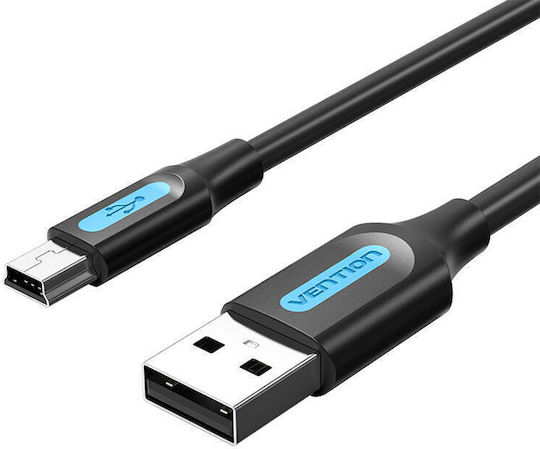 Vention Cablu USB 2.0 USB-A Masculin - micro USB-B Masculin Negru 0.25m COMBC