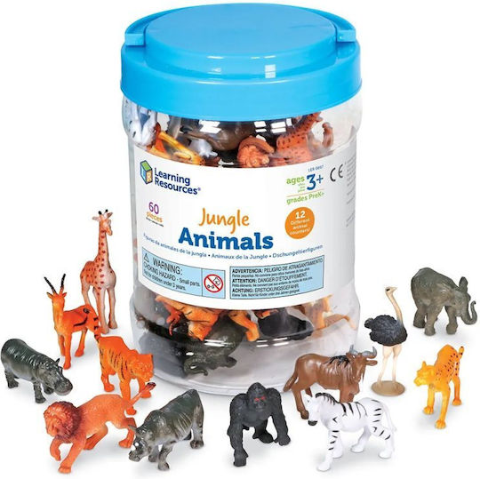 Learning Resources Jungle Animal Counters (set Of 60) Educational Game Knowledge for 3+ years Years Old