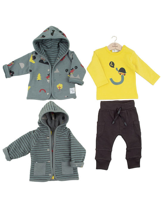 Babybol Set Magazin online de iarnă 3buc Green