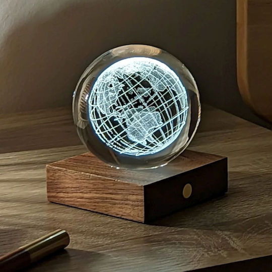 Gingko Φωτιστικό LED Ρυθμιζόμενο Λευκό Crystal Ball