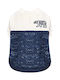 Croci Knitted Sweater Dog in Blue color 30cm.