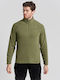 Craghoppers Corey Vi Half Men's Long Sleeve Sweater with Zipper Khaki