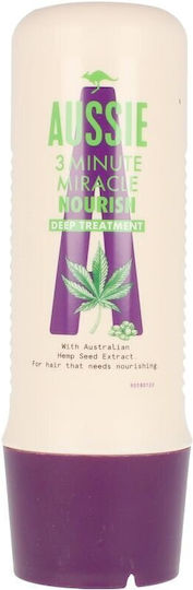 Aussie 3 Minute Miracle Μάσκα Μαλλιών για Επανόρθωση 250ml