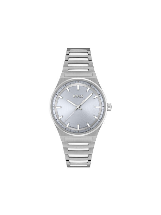 Hugo Boss Watch with Silver Metal Bracelet